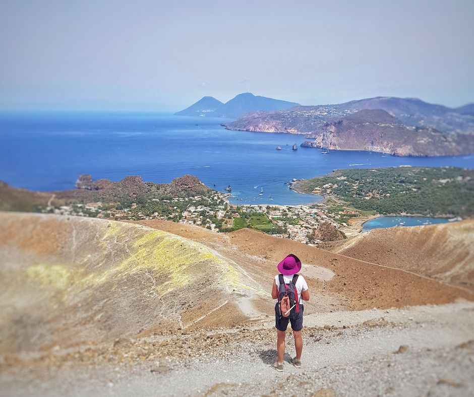 Vulcano Trekking Cratere Eolie